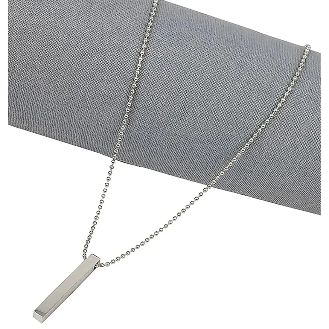 Picture of Black Color Metal Chain for Men