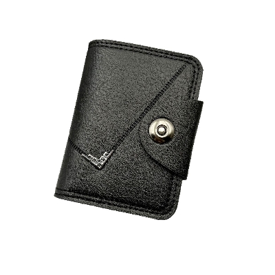 Picture of Kingdushi PU Lether Card Holder wallet with Double magnatic button