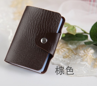 Picture of capacious card holder, bag, universal wallet with zipper