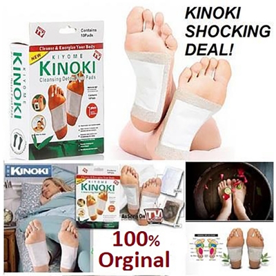 Picture of Kinoki Cleansing Detox Foot Pad- 10 pad