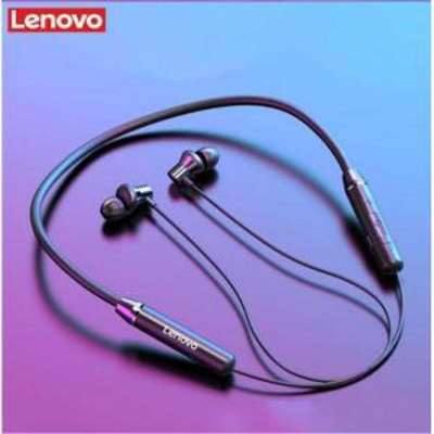 Picture of New & Stylish Lenovo HE05 Bluetooth 5.0 Magnetic Neckband Earphones