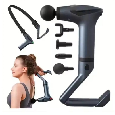 Picture of Professional Grade Mini Electric Multi-Functional Muscle Massager for Body & Head Relaxation for Men & Women - Multicolor