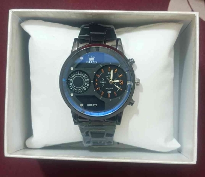 Picture of New Cky Analog Sports Watch for Men-ROUND Black