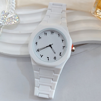 Picture of Aura watch 2025 New Arabic Aura Men Watch White Modern Design