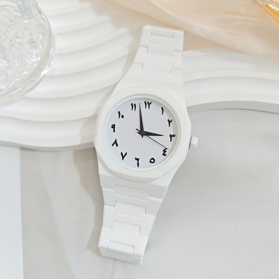 Picture of Aura watch 2025 New Arabic Aura Men Watch White Modern Design