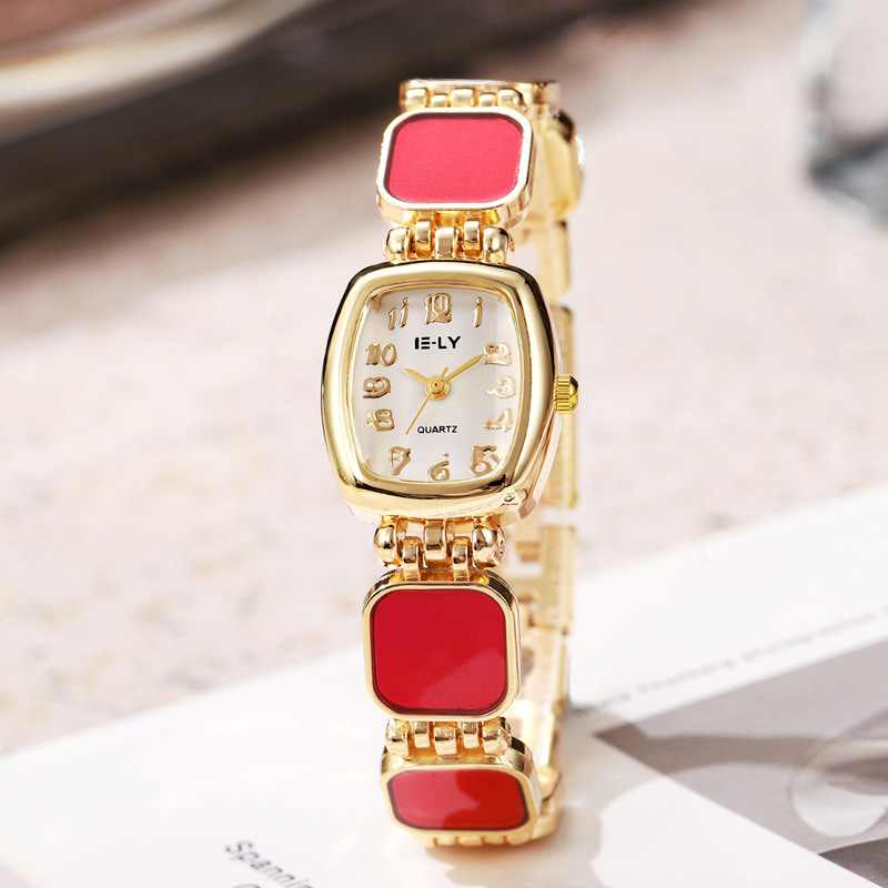 Picture of Stylish & Fashionable  Elegant Rhombus Mirror Original Quartz Ladies Watch