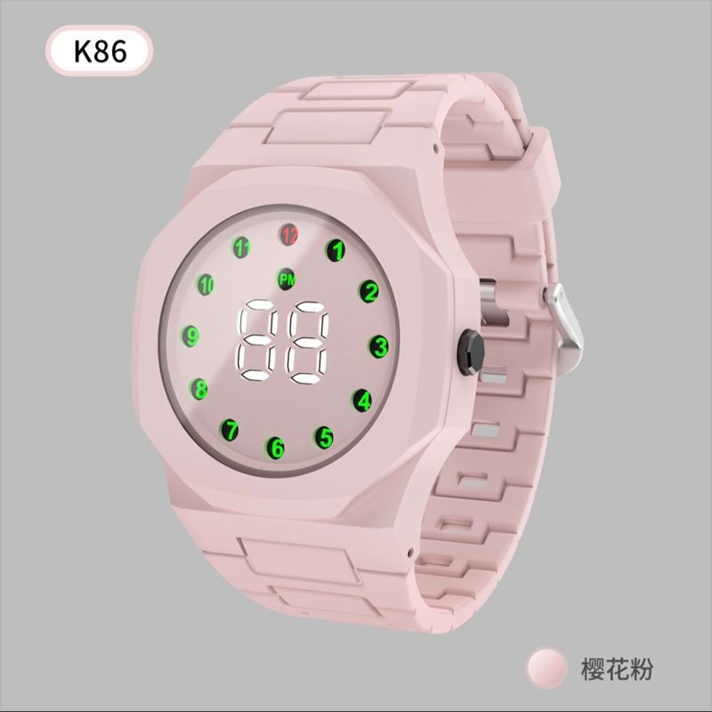 Picture of New Fashion Kids LED Electronic Watch Luminous Life Watch For Student
