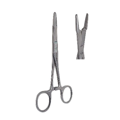 Picture of Olsen Hegar Needle Holder with Scissor - Silver