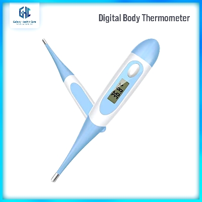 Picture of Digital Body Thermometer, Flexible Tip Accurate Baby Oral, Rectal, Underarm Thermometer Waterproof Basal Thermometer