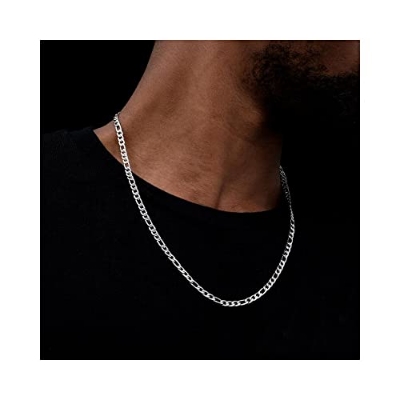 Picture of Stylish Addition - Fashion New Pendant Necklace Men Punk Trendy Simple Stainless Steel Chain Jewellery Gift