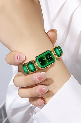 Picture of Stylish & Fashionable  Elegant Rhombus Mirror Original Quartz Ladies Watch