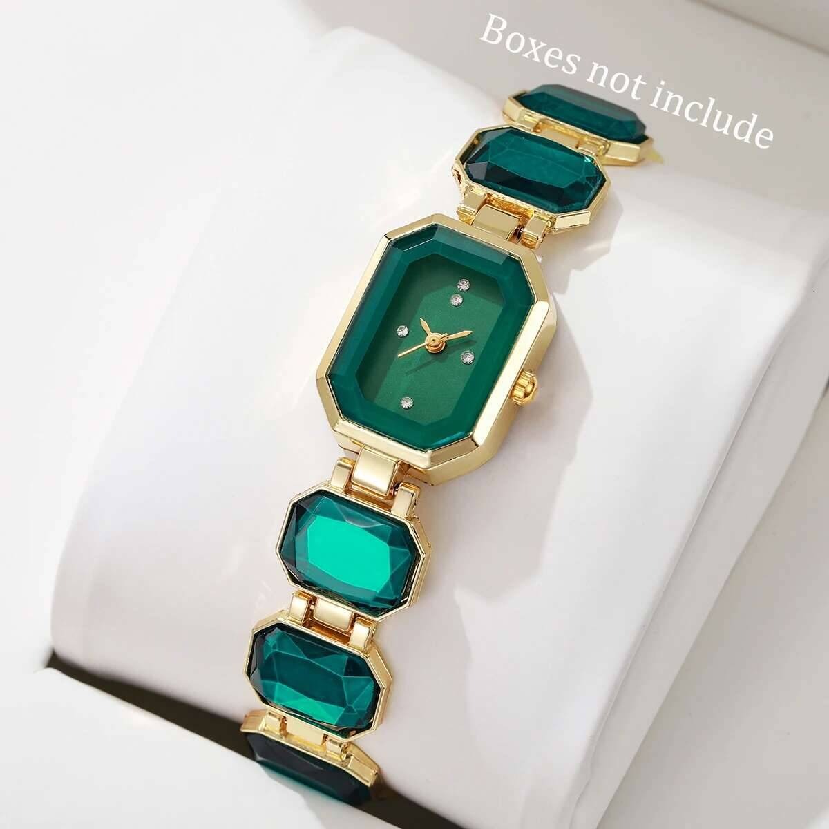 Picture of Stylish & Fashionable  Elegant Rhombus Mirror Original Quartz Ladies Watch