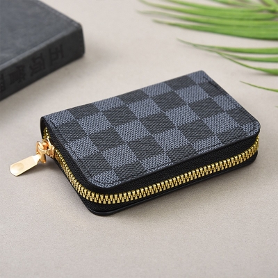 Picture of Brown Color ID Cards Holders Bank Credit Bus Cards Card Holder Organizer  For Men