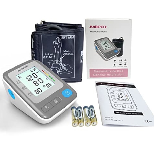 Picture of Jumper Digital Electronic Blood Pressure Monitor Machine JPD-HA300 - Multicolor