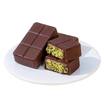 Picture of Viral Dubai Pistachio Knafeh Chocolate Bar (40 gm)