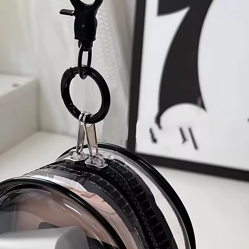 Picture of Mini Transparent Tech Pouch Organizer Bag