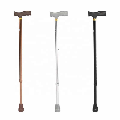 Picture of Lightweight Aluminium Alloy Height Adjusted Canes Walking Sticks for Disabled and Elderly Rehabilitation Therapy Supplies