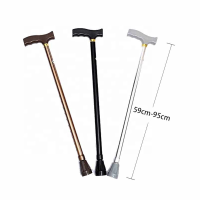Picture of Lightweight Aluminium Alloy Height Adjusted Canes Walking Sticks for Disabled and Elderly Rehabilitation Therapy Supplies