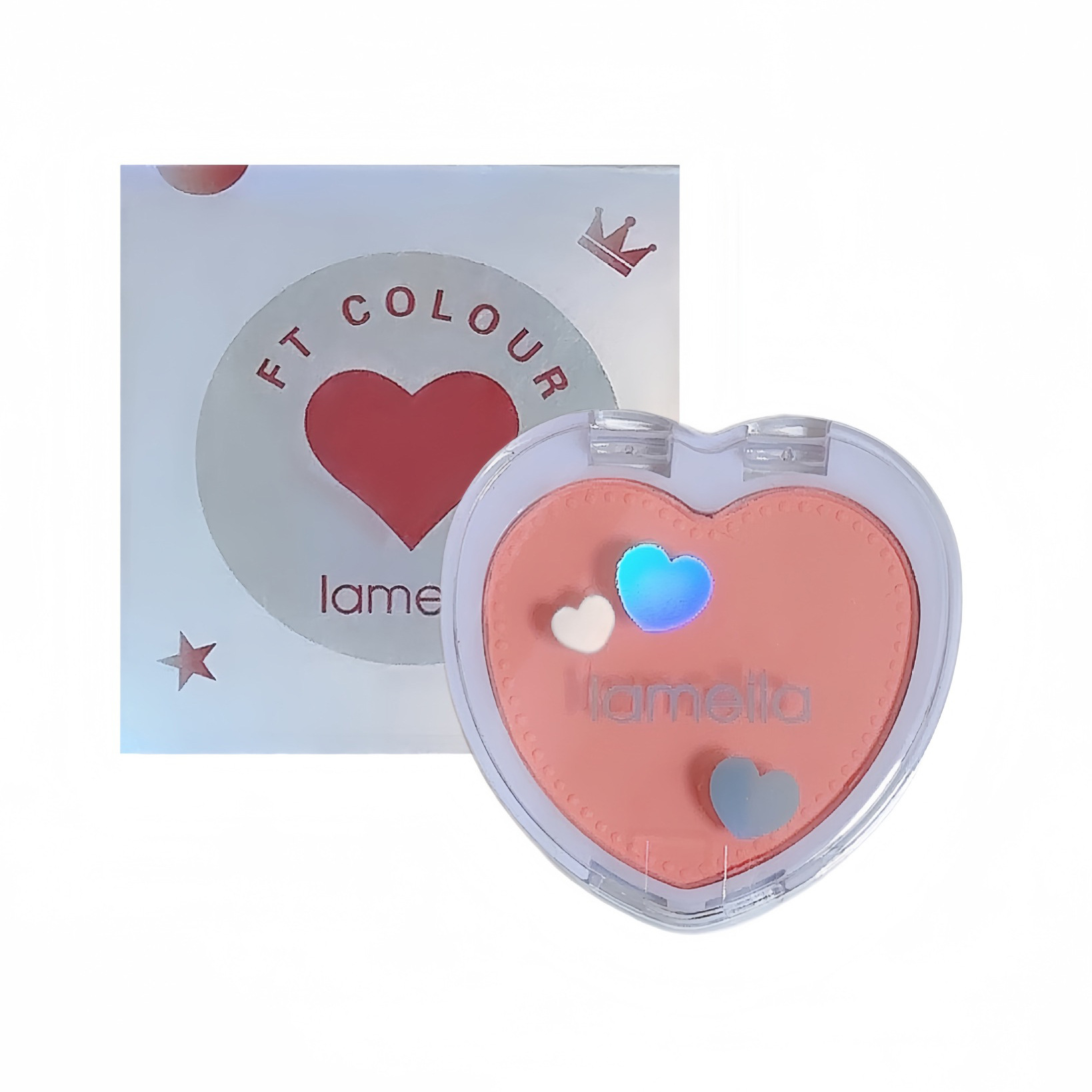 Picture of Lameila Lovely Heart Powder Blush Matte Finish