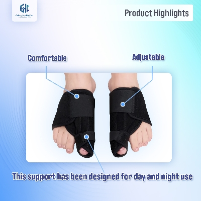 Picture of 1pcs Soft Bunion Corrector Toe Separator Splint Correction System Medical Device Hallux Valgus Foot Care Pedicure Orthotics