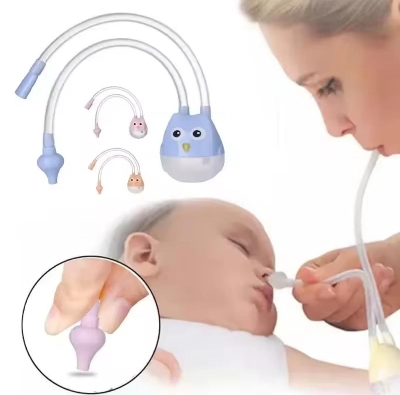 Picture of Baby Nasal Aspirator, Infant Nasal Suction, Snot Cleaner, Baby Mouth Suction - Multicolor