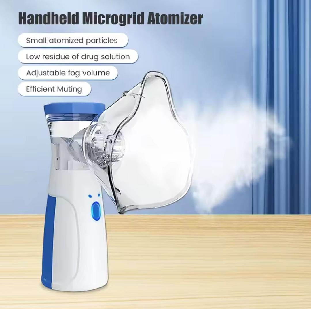 Picture of Handheld Portable Fine Atomization Nebulizer, Mesh Atomizer, Silent Inhaler, Nebulizer for Adults and Children - Multicolor