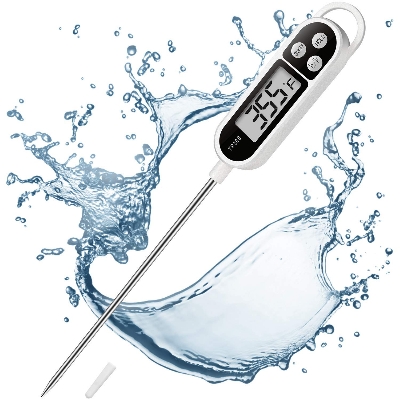 Picture of Digital Kitchen Food Thermometer TP300 Water Oil Thermometer for Meat Cooking Food Probe BBQ Electronic Oven Kitchen Tools - Multicolor
