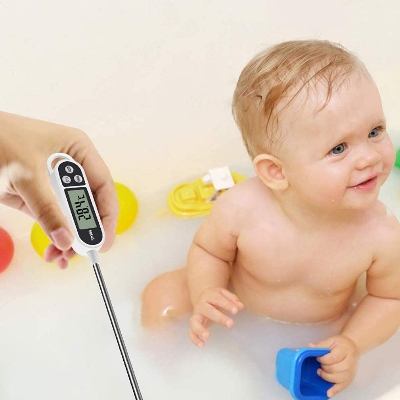 Picture of Digital Kitchen Food Thermometer TP300 Water Oil Thermometer for Meat Cooking Food Probe BBQ Electronic Oven Kitchen Tools - Multicolor