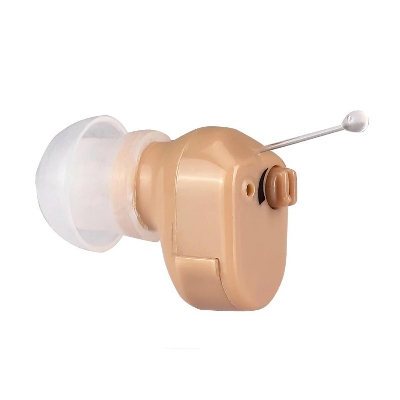Picture of Axon Digital Mini Hearing Aid In The Ear Sound Voice Amplifier Adjustable Tone K-188 - Beige