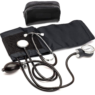 Picture of Sphygmomanometer Aneroid Type Manual Blood Pressure Monitor with Stethoscope