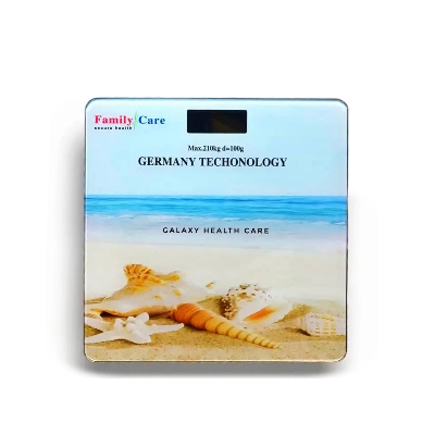 Picture of মানুষের শরীরের ওজনের জন্য ঘরের তাপমাত্রা প্রদর্শন সহ ডিজিটাল ওয়েটিং মেশিন (বিভিন্ন রঙের) - weight machine - Multi-color