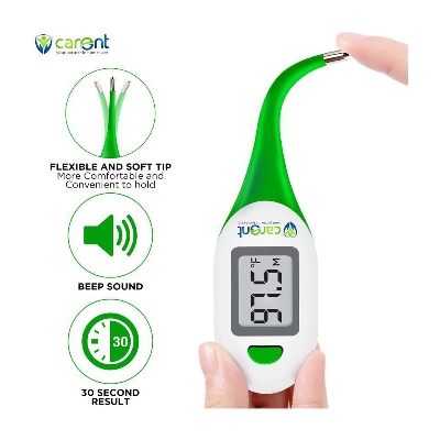 Picture of RBC DMT4326 Waterproof Flexible Tip Digital Thermometer for Body Fever Kids Adults & Babies Thermometer - Blue