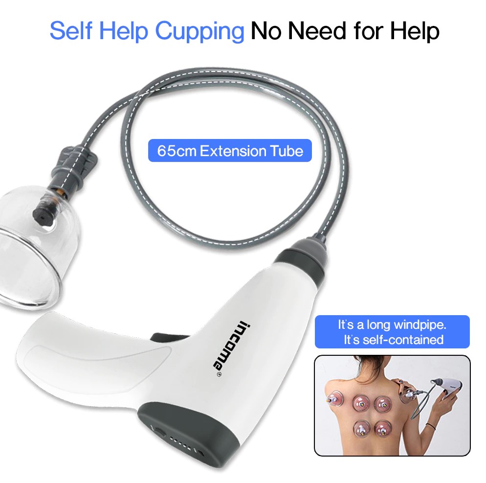 Picture of Electric Vacuum Cupping Machine, Therapy Set, Anti-Cellulite Massager, Chinese Medicine, Physiotherapy, Cupping - Multicolor