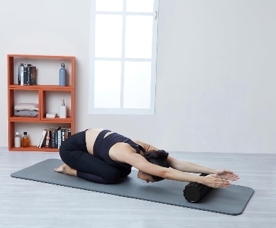 Picture of Foam Roller for Exercise, Fitness, Deep Tissue Massage and Physiotherapy | Travel-Friendly Foam Roller | Home Gym Equipment - Multicolor