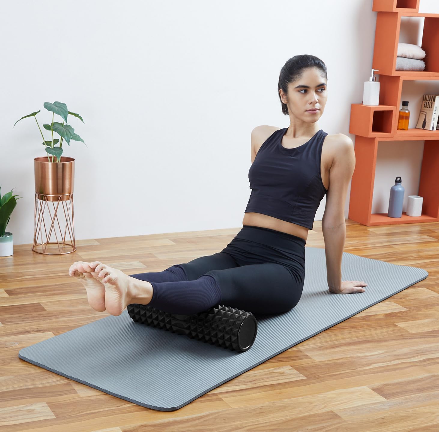 Picture of Foam Roller for Exercise, Fitness, Deep Tissue Massage and Physiotherapy | Travel-Friendly Foam Roller | Home Gym Equipment - Multicolor