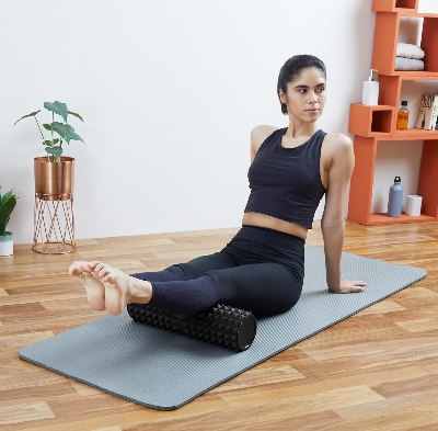 Picture of Foam Roller for Exercise, Fitness, Deep Tissue Massage and Physiotherapy | Travel-Friendly Foam Roller | Home Gym Equipment - Multicolor