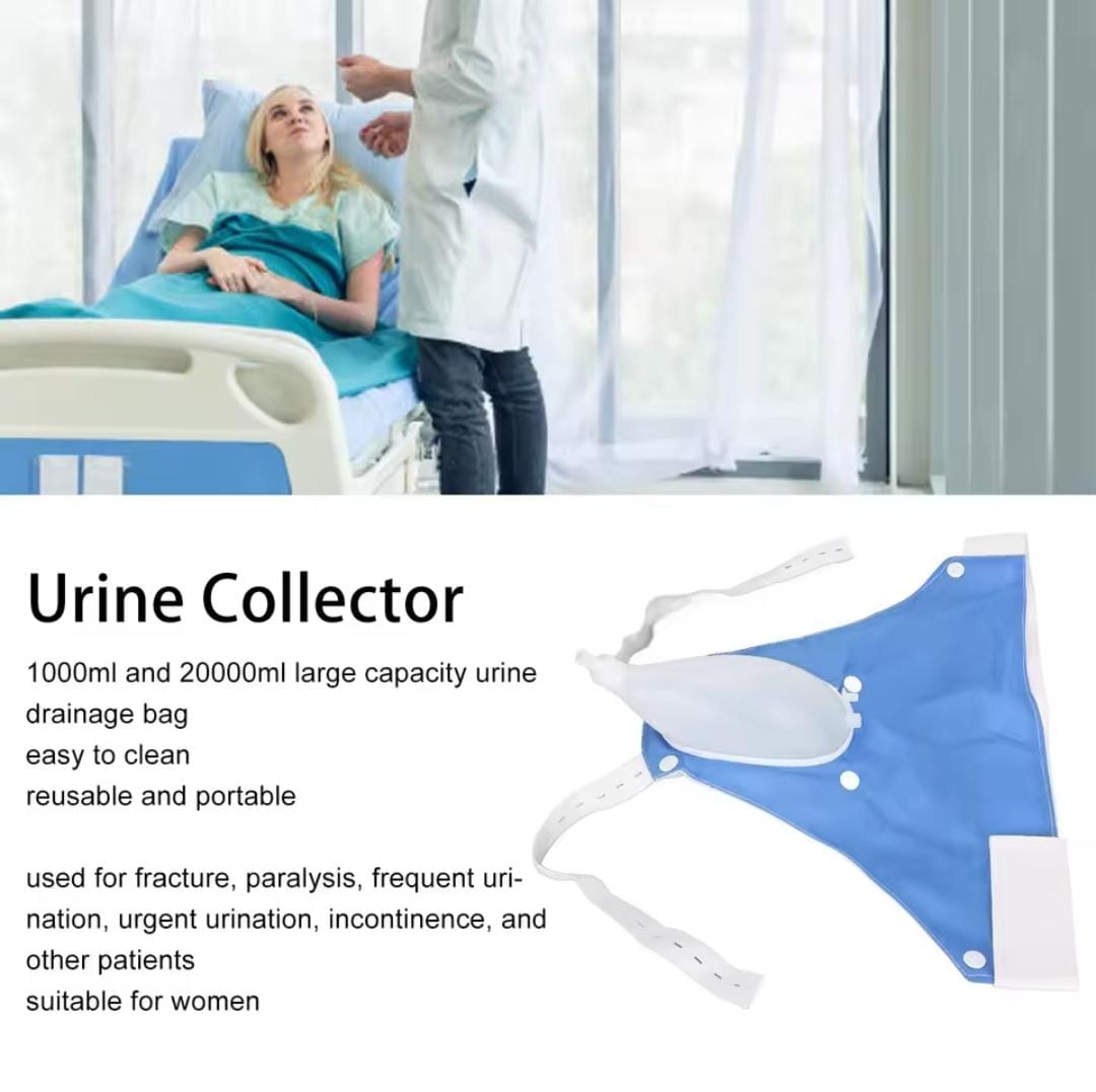 Picture of Portable Silicone Urine Bag 1000ml Urine Collector for Incontinence Medical Consumables/ Urice collector / Urine cup / Pampers