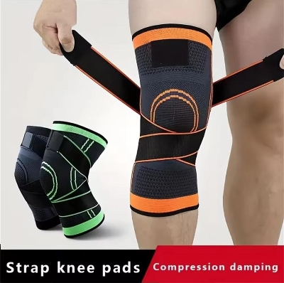 Picture of Knee Pads Compression KneePad Knee Braces For Arthritis Joint Support Sports Safety Volleyball Gym Sport Brace Protector - Multicolor