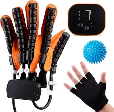 Picture of Rehabilitation Robotic Gloves,Stroke Therapy Equipment for Adults,Hand Rehabilitation Robot Gloves,Stroke Recovery - LEFT, RIGHT