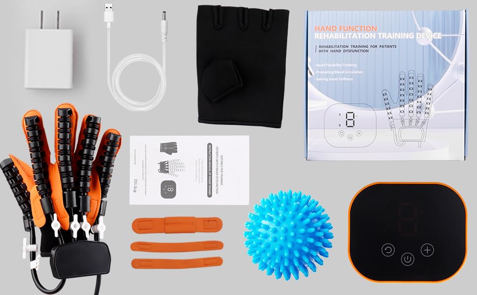 Picture of Rehabilitation Robotic Gloves,Stroke Therapy Equipment for Adults,Hand Rehabilitation Robot Gloves,Stroke Recovery - LEFT, RIGHT