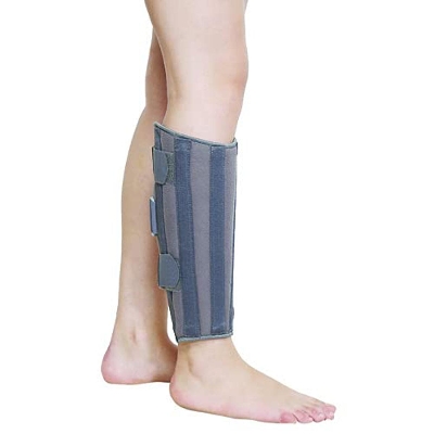 Picture of Tibia brace/Tibial Support For Leg, calf and Fibula Fracture Orthosis External Fixation - Multicolor