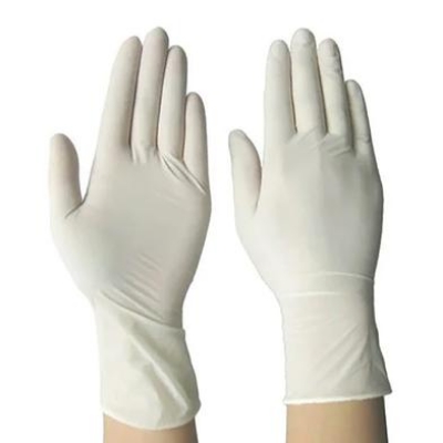 Picture of Latex Rubber Gloves Disposable 100PCS Portable Universal Medical Examination Hygiene Latex Gloves Rubber Gloves