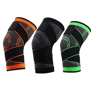 Picture of Knee Pads Compression KneePad Knee Braces For Arthritis Joint Support Sports Safety Volleyball Gym Sport Brace Protector - Multicolor