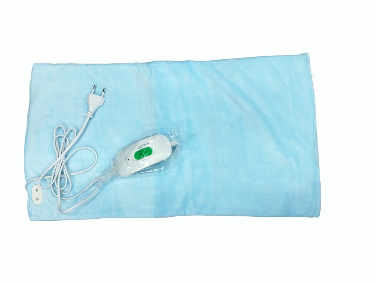 Picture of PROCARE Brand Heat It Up Electric Heating Pad for Cramp and Pain Relief | Switch Auto-Off for Moist & Dry Heat Therapy | 12X24 inch - Blue