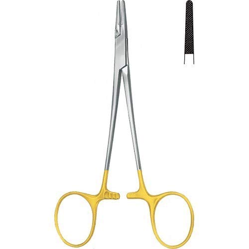 Picture of Generic Needle Holder with T.C 6" - Gold