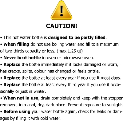 Picture of [2 Pack] Hot Water Bottles, 2L (68oz) Natural Rubber -BPA Free- Durable Large Hot Water Bag for Hot Compress and Heat Therapy, Pain Relief Heating Pad, (Random Colors) - Multicolor