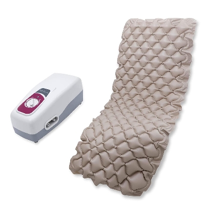 Picture of Anti-Decubitus Air Pump and Bubble Mattress for Prevention of Sorenil Bed Sore and Pressure Sores (Beige)