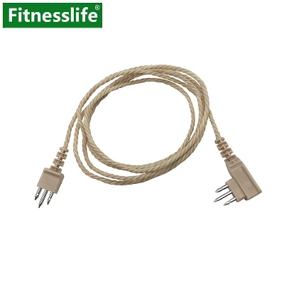 Picture of Hearing Aid Accessories Adapter Cable Receiver Wire Standard Power Cord Universal 3 pin For Pocket Sound Amplifier Single Ear - Ear Cleaner - Ears
