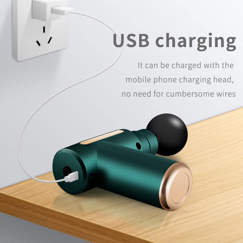 Picture of Portable mini massager deep tissue Therapy to relieve muscle soreness, used for athletes, percussion muscle massager and back massager - Multicolor