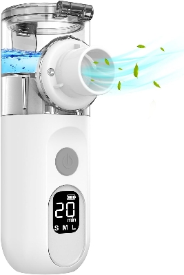 Picture of Portable Nebulizer,Nebulizer Machine for Adults and Kids Travel and Household Use, Handheld Mesh Nebulizer